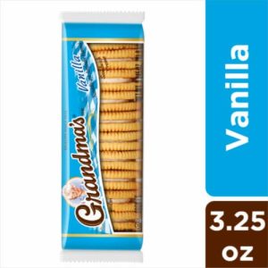 Grandma's Sandwich Crème Cookies Vanilla Flavored 3.245 oz