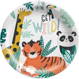 Get Wild Plates (8 Pcs., 9 inches)