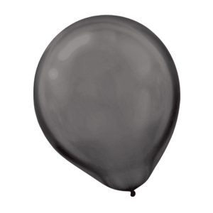 Black Pearlized Balloons