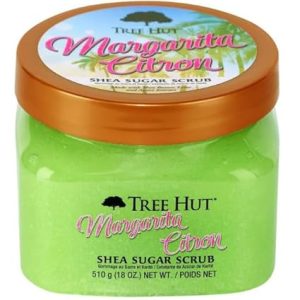 Tree Hut Margarita Citron Shea Sugar Exfoliating and Hydrating Body Scrub, 18 oz.