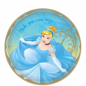 Cinderella Once Upon A Time Plates (8 Pcs., 9 inches)