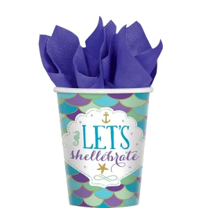 Mermaid Wishes Cups (8 Pcs., 9 oz)