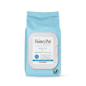 The Honey Pot Intimate Sesitive Travel Daily Wipes (30 ct)