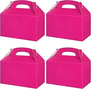 Bright Pink Treat Box (5 Pcs)