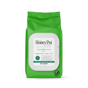 They Honey Pot Intimate Cucumber & Aloe Travel Daily Wipes (30ct)