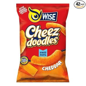 Wise Cheez doodles Cheddar 0.75 oz