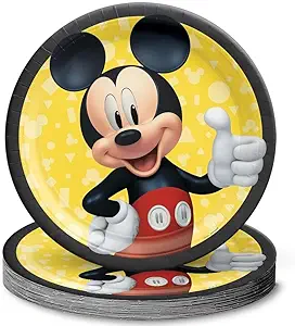 Mickey Mouse Forever Plates (8 Pcs., 9 oz)