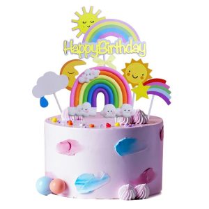 Happy Birthday to You Rainbow Wishes (18 Pcs)