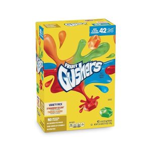 Gushers Strawberry Splash and Tropical Flavors (0.8 oz)