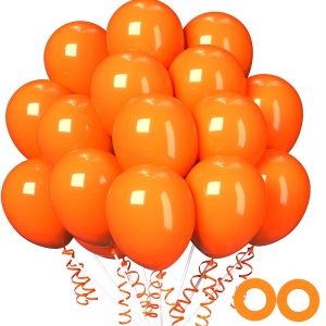 Orange Latex Balloons 12 Inches