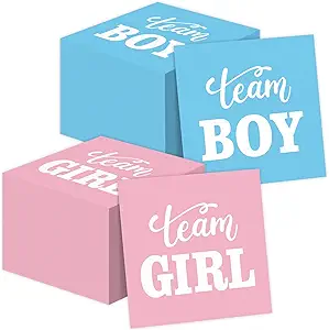 Tovaglioli Gender Reveal Party Napkins ( 16 - 2 PLY )