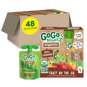 GoGo SqueeZ Organic AppleCinnamon (3.2 oz)
