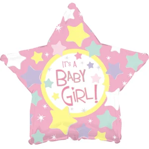 It's A Baby Girl Foil Balloon (18"/46 cm)