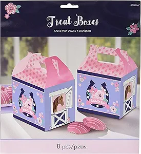 Saddle Up Favor Boxes (8 Pc)