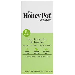 The Honey Pot Boric Acid & Herbs Soppositories