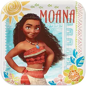 Moana Plates (8 Pcs., 9 inches)