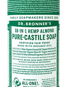 Dr Bronner's Almond Castile Soap (16 oz)