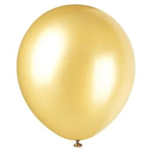 Gold Pearlized Balloons