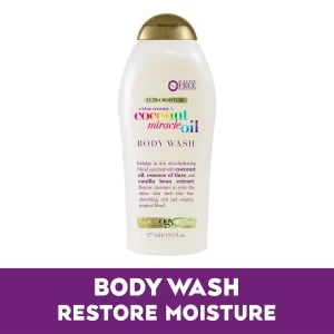 OGX Extra Creamy + Coconut Miracle Oil Body Wash (19.5 fl oz)