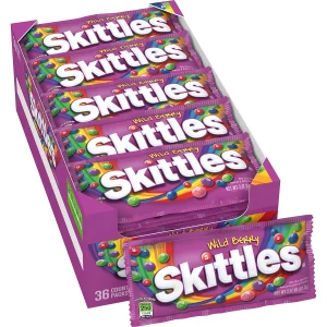 Skittles Wild Berry Fruity Chewy Candy  (2.17 oz)