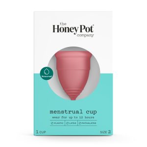 The Honey Pot Silicone Menstrual Cup Cup (Size 2)