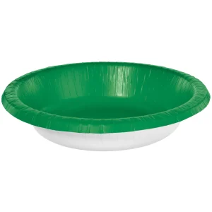 Festive Green Brava Paper Plates (20 Pcs)