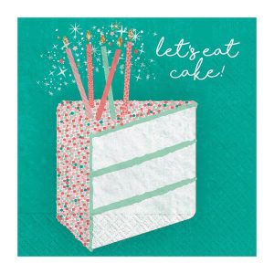 Happy Cake Day Beverage Napkins ( 16 - 2 PLY)