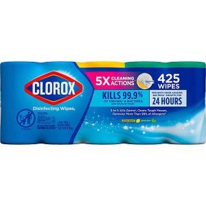 Clorox Disinfecting Bleach-Free Cleaning Wipes, Fresh Scent (5.1 oz) (85 wipes)