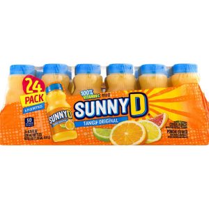 SunnyD Tangy Original Orange Flavored Citrus Punch (6.75 fl oz. 24 PK)