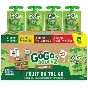 GoGo SqueeZ Organic Speedy Strawberry (3.2 oz)