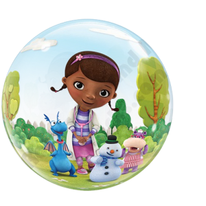 Disney Doc Mcstuffins Qualatex Bubbles (22 In)