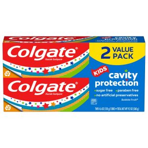 Colgate Kids Cavity Protection Toothpaste with Fluoride, (4.6 oz)