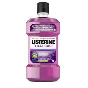 Listerine Total Care Mouthwash, Fresh Mint 1.0L (1 Qt 1.8 Fl oz)