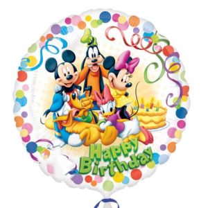 Mickey Mouse & Friends Happy Birthday Foil Balloon (17 in /43 cm)