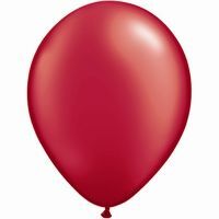 Red Pearlized Balloons
