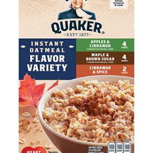 Quaker Instant Oatmeal Flavor Variety (1.51 oz)