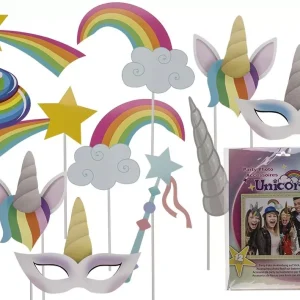 Unicorn Party Photo Props Accessories