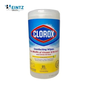 Clorox Disinfecting Bleach-Free Cleaning Wipes, Crisp Lemon (5.1 oz) (85 wipes)