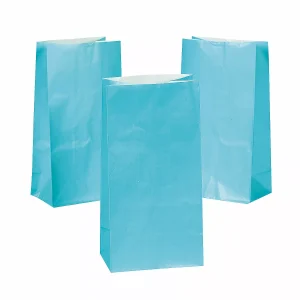 Treat Bags Light Blue (12 Pcs)