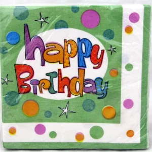 Happy Birthday To You Decorative Napkins (16 - 2 PLY)