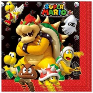 Super Mario Decorative Napkins (16 - 2 PLY)