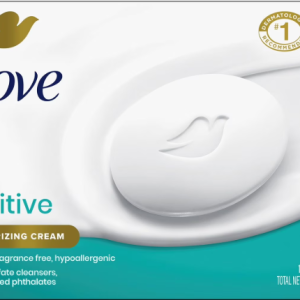 Dove Beauty Bar Soap, Sensitive Skin, 3.75 oz.,