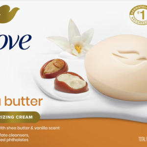 Dove Bar Soap, Shea Butter & Vanilla, 3.75 oz.