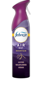 Febreze Air Mist Air Freshener Spray, Mountain (8.08oz)