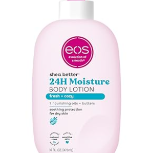 EOS Shea Better Body Lotion- Strawberry Dream, 24-Hour Moisture 16oz