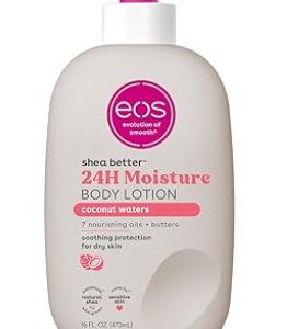 EOS Shea Better Body Lotion - Coconut Waters, 24-H Moisture 16oz