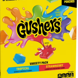 Gushers Strawberry & Tropical Snacks, 0.8 oz