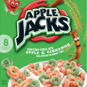 Kellogg's Mini Apple Jacks Cereal Box 1.38oz