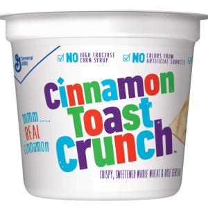 General Mills Cinammon Toast Crunch Cereal Cups