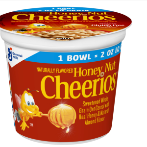 General Mills Honey Nut Cheerios Cereal Cups